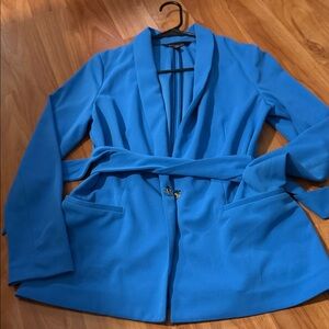 White House Black Market Vibrant Blue Blazer